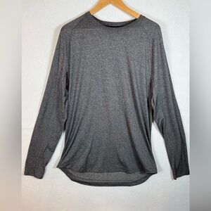 Gray Lululemon Long Sleeve Shirt